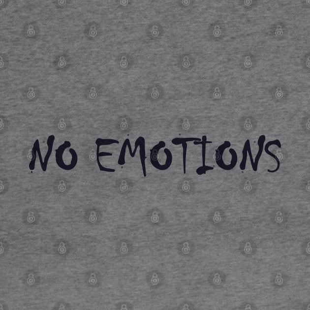 no emotions by Lamink